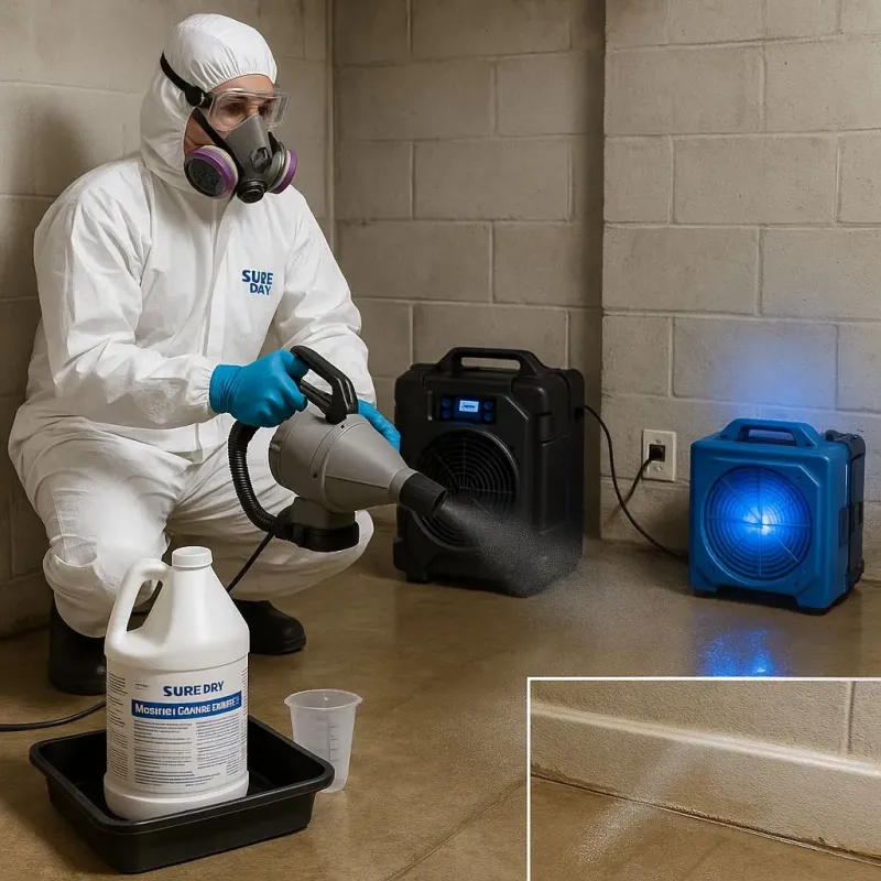 Sanitization and Odor Removal process in Berryville, TX