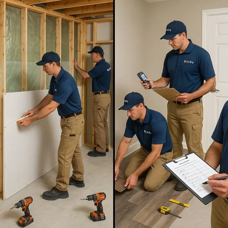 Repairs and Reconstruction process in Berryville, TX