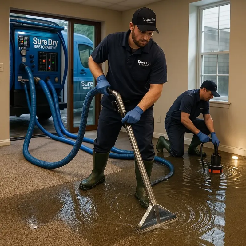 Water Extraction and Removal process in Berryville, TX